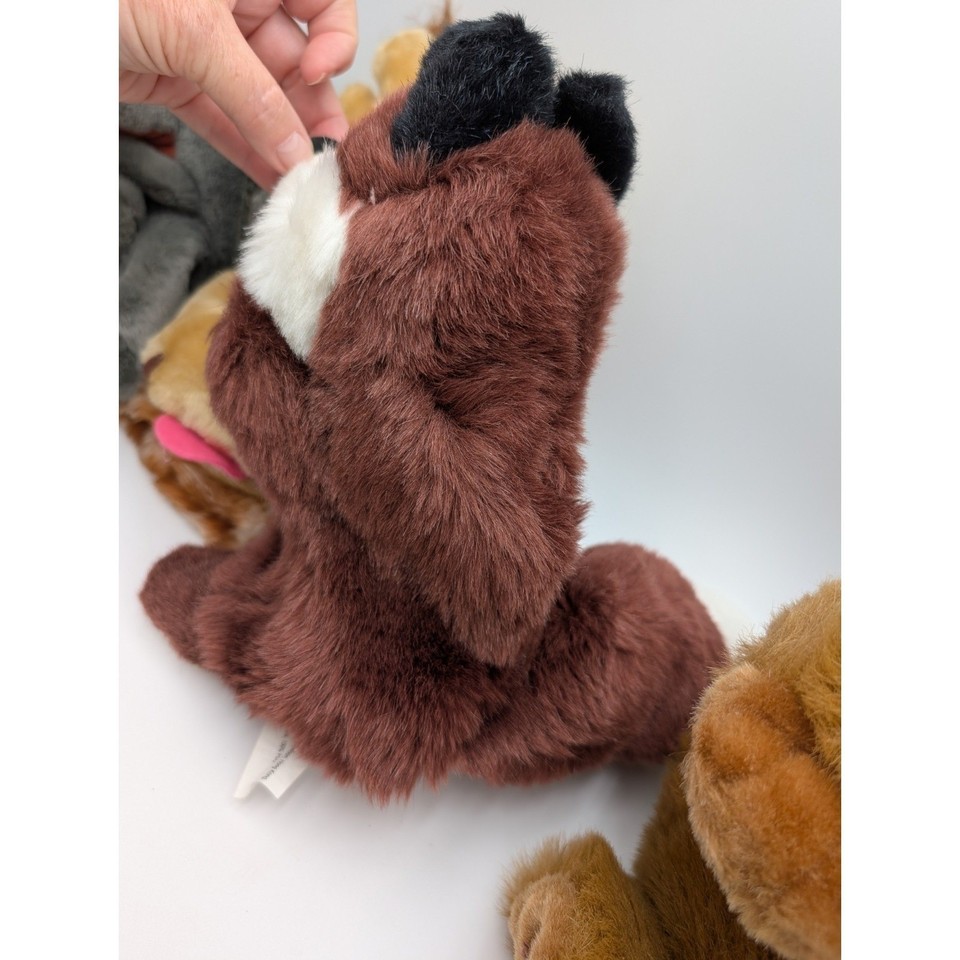 Reaccon Puppet Hand Puppet Plush Lot Bear Red Panda Raccoon Giraffe Elephant | eBay