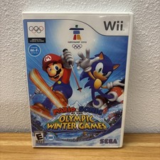 Mario & Sonic at the Olympic Winter Games Vancouver (Wii, 2009) - FREE SHIP