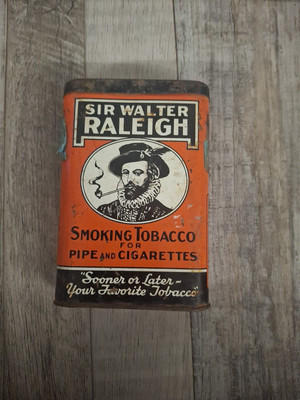 4pc Old Tobacco Tins