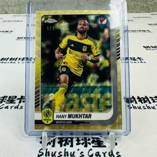 2025 Topps Chrome  MLS #NO.36 Hany Mukhtar Explosive Gold 1/1