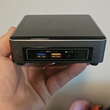 Intel NUC7 NUC7i5BNK Mini PC Black HDMI Wi-Fi...