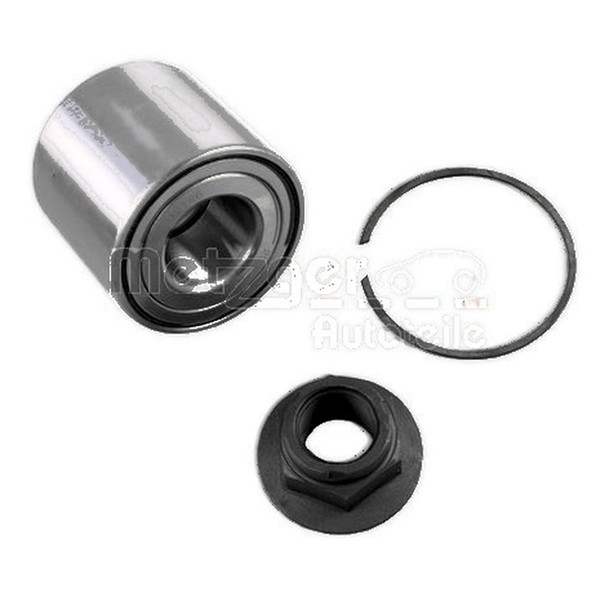 Radlagersatz Ø 55 Mm 48 Mm Metzger Iam-Expertise Passend FüR U.A. Nissan Note-image