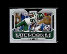 2024 Panini Prizm Lockdown Silver Prizm #17 C.J. Mosley JETS E2B