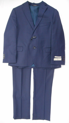 #ad Boys T.O. Navy Blue Jacket amp; Pants 2PC. Suit Slim amp; Husky Sizes 4 20 $49.00