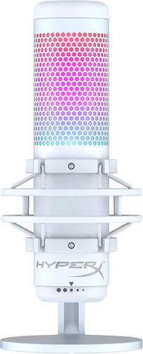 HyperX QuadCast S USB Condenser Microphone For PC, PS5, PS4 & Mac - RGB Lighting - 第 1/6 張圖片