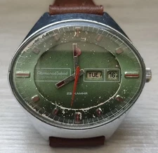 Chaika Uglich stadium football vintage USSR automatic wristwatch cal. 2627.H