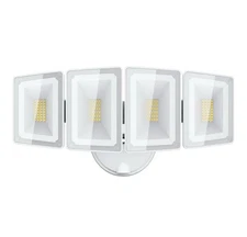 USTELLAR 100W 10000lm Floods Light Outdoor, Switch Controlled LED Security T15