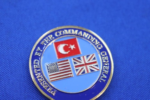 Original OPERATION NORTHERN WATCH General Presented Challenge Coin COLONEL USMC - Picture 5 of 6