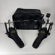 Mapex Armory Response Double Kick Drum Pedal W/ Bag - HEAVY WEAR - READ