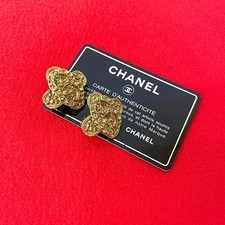 Chanel Coco Mark Earrings Women Gold One Size 592849