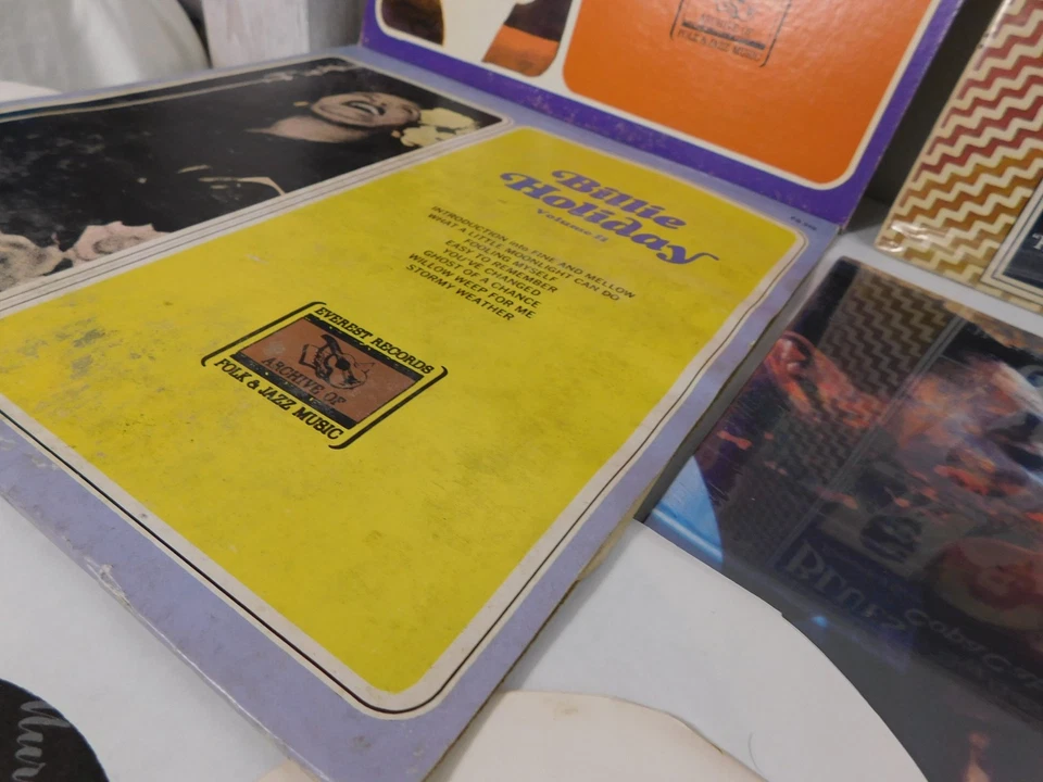 1920s-80s Jazz Blues Vinyl Record LP Collection x17 Billie Holiday Willie Dixon - Image 4 of 4