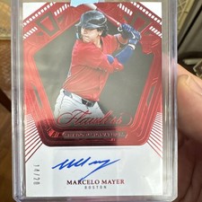 2025 panini flawless shadow signatures  marcelo mayer SS-MM ruby /20