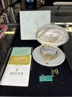 Vintage Rolex Orchid Ladies Solid Gold Diamond Wristwatch – Manual Wind – RARE