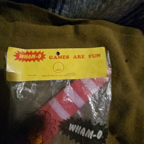  1960s WHAM-O AUSSIE BOOMERANG RED with original packaging not sealed  AWESOME - Picture 3 of 6