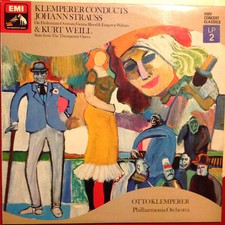 Otto Klemperer Conducts Philharmonia Orchestra - Kurt Weill's