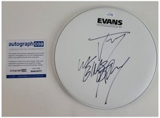 Slipknot Jay Weinberg Signed Evans Drumhead ACOA