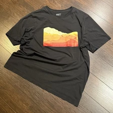 Arc’teryx Climbing Academy Graphic T-Shirt Men’s Size L Black Double Sided Logo