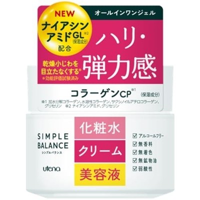 utena SIMPLE BALANCE Moist Gel 100g (Firmness shine Type)