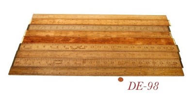 STANLEY and Others RULE RULER SHRINK LOT carpenter woodworking boxwood