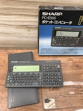 SHARP PC-E500 Pocket Computer F152 Used Junk