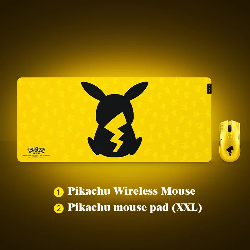 Razer x Pokémon Pikachu Viper V3 Pro Wireless Mouse + Mouse Pad Set - Image 3 of 4