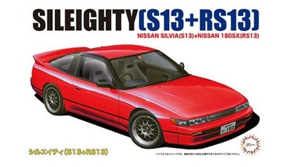 Fujimi ID-96 1/24 Scale Model Kit Nissan Sileighty 180SX Silvia S13 Sil80 RS13