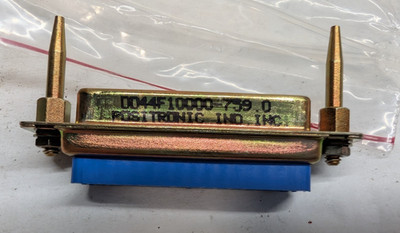 4x Positronic DO44F10000-759.0 44-Pin High Density Female D-Sub Connector w/Pins