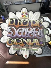 1999 Electric Daisy Carnival EDC Flyer Insomniac Rave DJ Dan Joey Beltram VTG