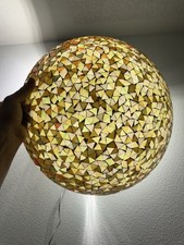Vintage Dale Tiffany Style Mosaic Glass 16 Light Shade Only