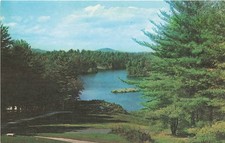 Postcard NC: Highland Lake, Flat Rock, Near Hendersonville, North Carolina
