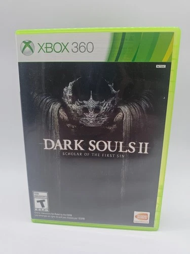 Dark Souls 2 II Scholar of the First Sin (Microsoft Xbox 360) Tested & Works