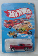 Vtg.1982 Hot Wheels '57 T-Bird no.2013 Red Blackwall Tires in Package Unpunched