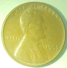1955 LINCOLN CENT DDO "POOR MANS DOUBLE DIE" *FREE SHIPPING*