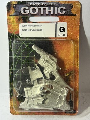 CITADEL GOTHICBATTLEFLEET ELDAR ECLIPSE CRUISERS Game Workshop Metall