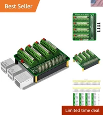 Versatile Raspberry Pi Terminal Block HAT with Dual Copper Layer PCB, 40 Pins