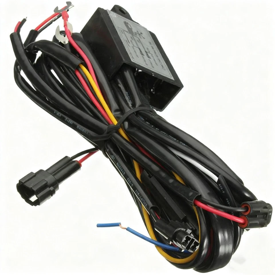 LED Daytime Running Light DRL Relay Harness Automatic Control On Off Module Box - Image 2 of 4