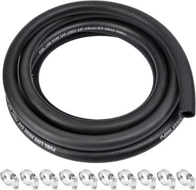 #ad #ad 5 16quot; ID Fuel Line Hose 10FT Marine High Pressure 300PSI w 10 Clamps Automotive $22.48