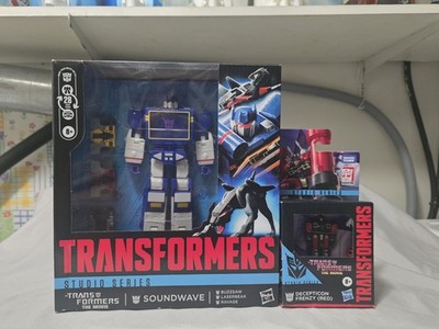 Transformers Studio Series Soundwave 86 + Frenzy (Red) Action Figure Set