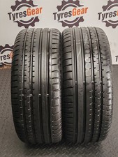 2 x 205 45 R16 83W CONTINENTAL SPORT CONTACT2 6-7mm TESTED OLD STOCK