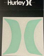 Hurley Decal Sticker 6 Wide Teal