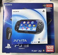 PS Vita OLED Crystal Black 3G/WIFI PCH-1101 PS3 CECH-4001C Sony Employee Order