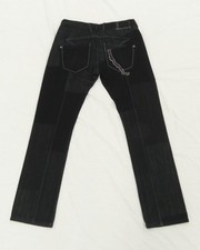 Marithe Francois Girbaud Jeans Womens Multi-tone Black 32" Waist 31" Leg