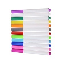 12 Colors Assorted Removable Liquid Chalk Marker Pen Set for Blackboard Windows