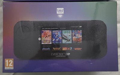 Evercade EXP Limited Edition Konsole BRANDNEU SEALED CAPCOM STREET FIGHTER TATE