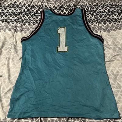 Vintage 90's Champions Vancouver Grizzlies Blank #1 Made USA Size
