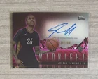 2024 Topps Midnight Rookie Horizon Signatures Pink #RHS-JH Jordan Hawkins /199