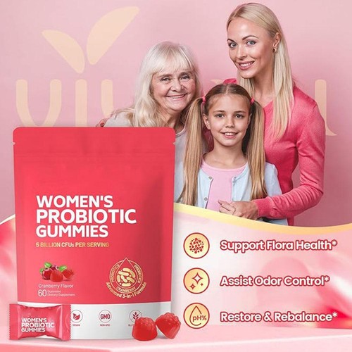 Gomma probiotica donna sapore mirtillo 60 gommini - Foto 3 di 10