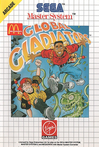 Sega Game Gear Global Gladiators (McDonalds) Spiel + Hülle (Gebraucht