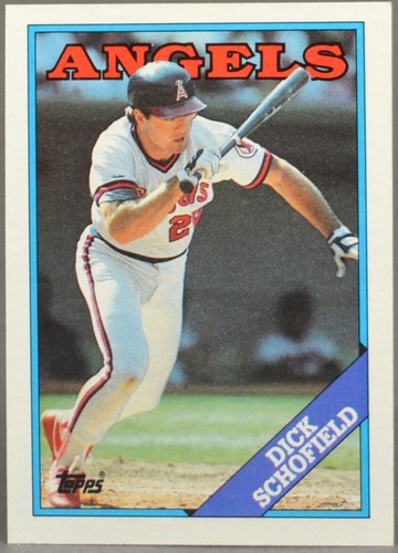 Tarjetas coleccionables de deportes de béisbol Topps MLB de los California Angels 1988 - tu elección - Imagen 6 de 34