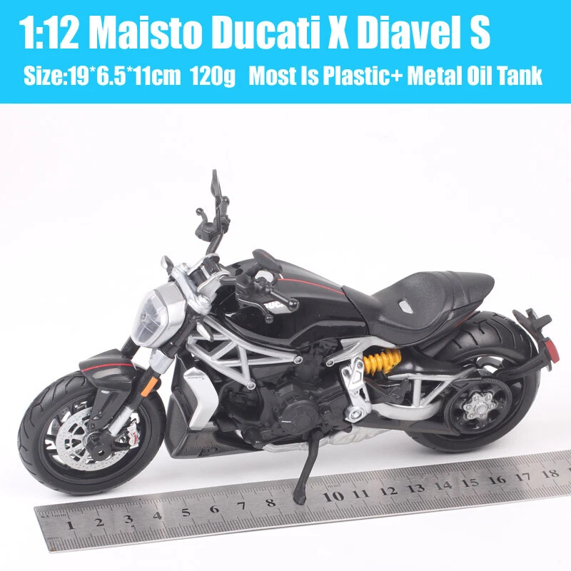 1/12 Scale Maisto Ducati XDiavel S Bike Diecast Cruiser Motorcycle Model 2021 - Image 2 of 4